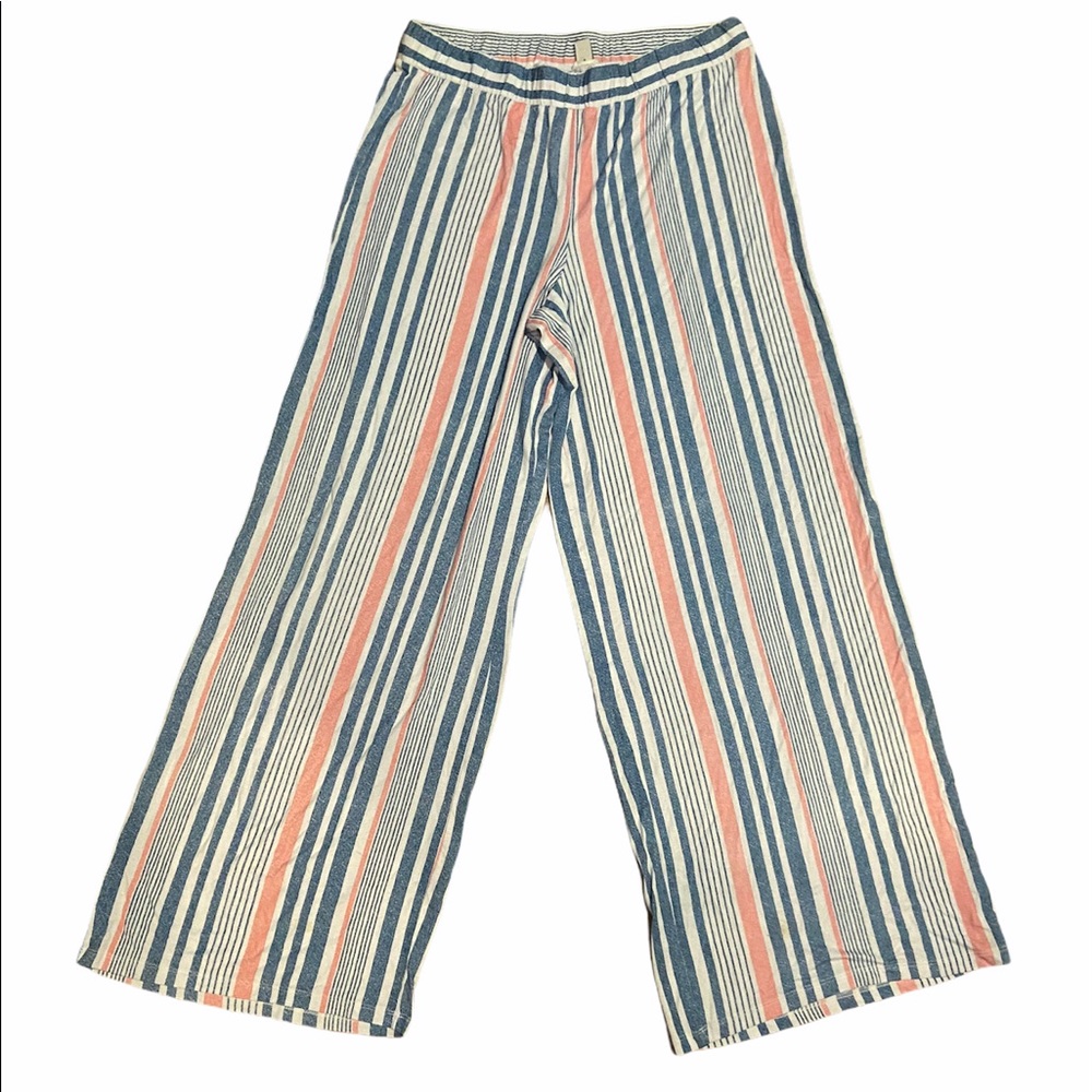 Women’s stripe bell bottom pants